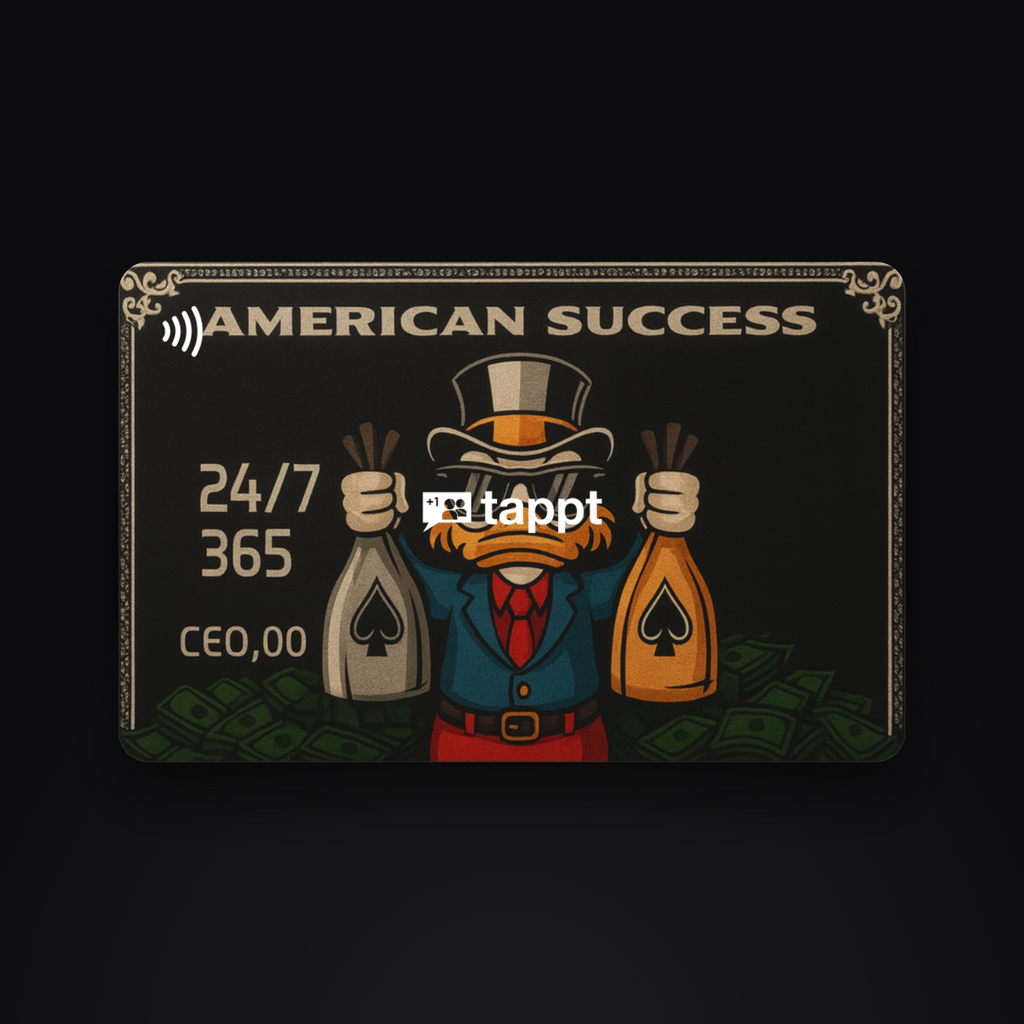 Tappt Card — American Success
