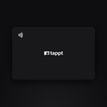 Tappt Card — Black